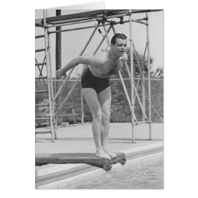 Man on Diving Board (Front)