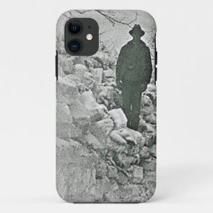Man on snow Case-Mate iPhone case