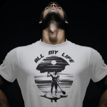 Man on sup paddle board - SUP - All my life