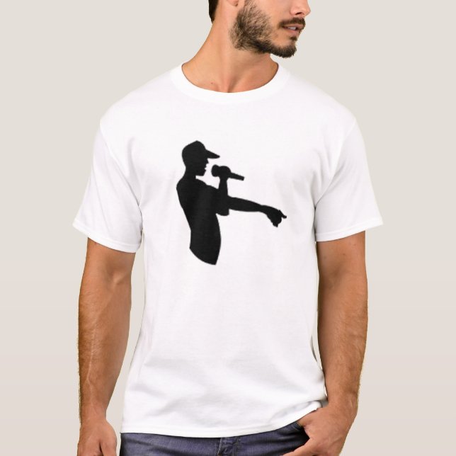 Man on the Mic T-Shirt (Front)