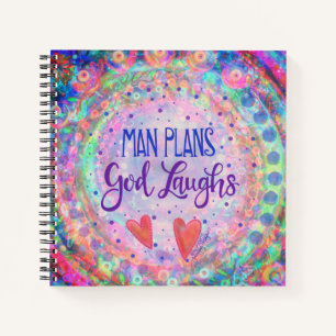 Man Plans God Laughs Pretty Inspirivity journal