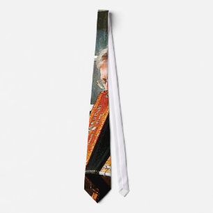 Man Playing Accordion Tie
