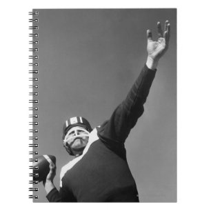Man Playing Football 2 Notebook