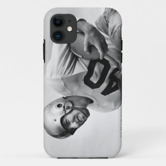 Man Playing Football 3 iPhone 11 Case