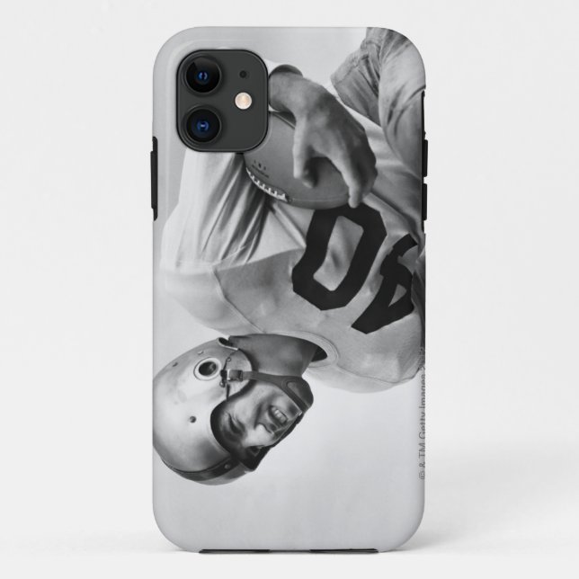 Man Playing Football 3 Case-Mate iPhone Case (Back)
