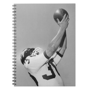 Man Playing Football Notebook