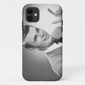 Man Pointing 2 iPhone 11 Case