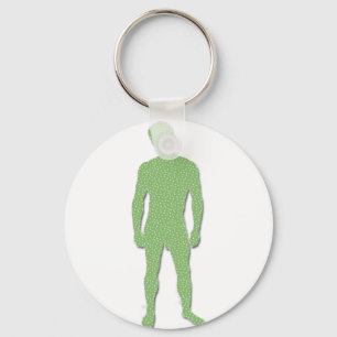 Man Posing Key Ring