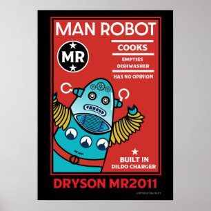 Man Robot The Perfect Man    Poster