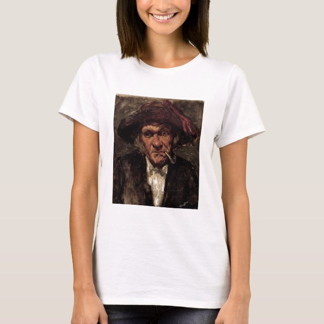 Man smoking a pipe, c.1859 T-Shirt (Front)