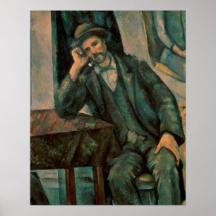 Man Smoking a Pipe Poster