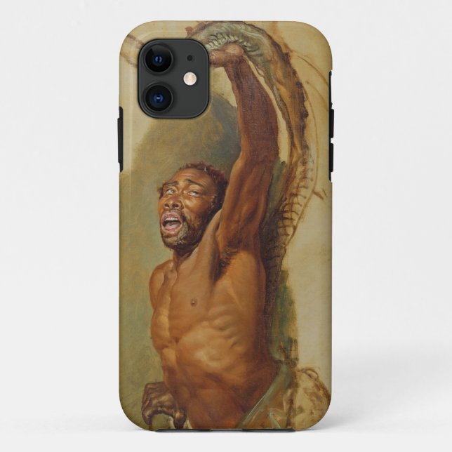 Man Struggling with a Boa Constrictor, Study for ' Case-Mate iPhone Case (Back)