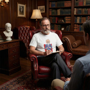 Man Taking Notes T-Shirt