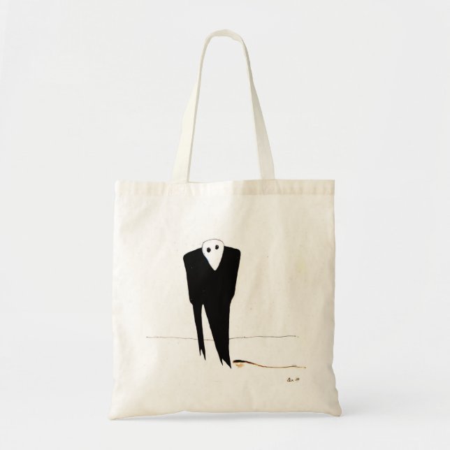 " Man" Tote Bag (Front)