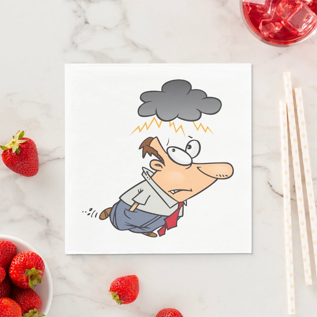 Man Under A Cloud Napkin (Creator Uploaded)
