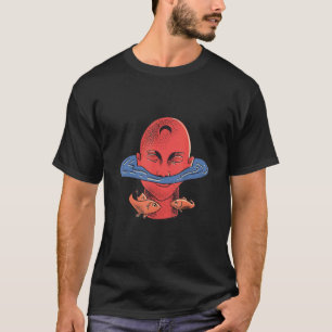 Man under the sea fishes T-Shirt