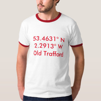 Man Utd - Coordinates T-Shirt