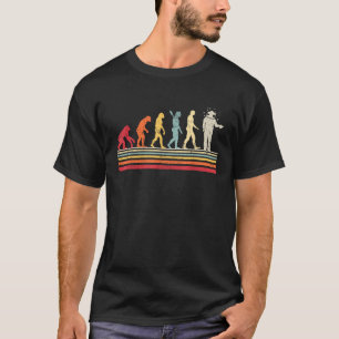 Man Vintage Retro Funny Beekeeper Evolution T-Shirt