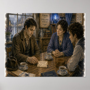Man Who Forgot His Own Wish: Plate RH-WC-B2-012 Poster