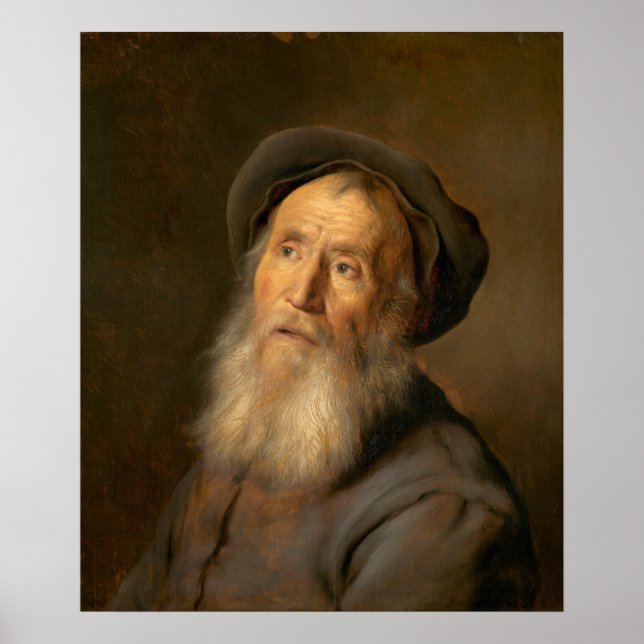 Man with a Beret - Jan Lievens Fine Art Poster (Front)