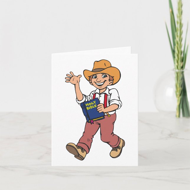 Man With A Bible Card (Creator Uploaded)