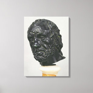 Man with a Broken Nose, 1865 Canvas Print