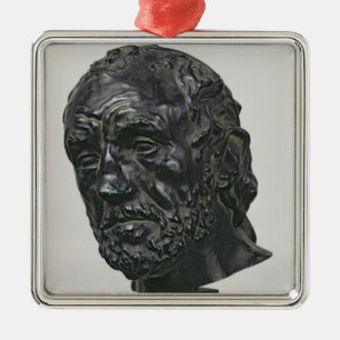 Man with a Broken Nose, 1865 Metal Tree Decoration