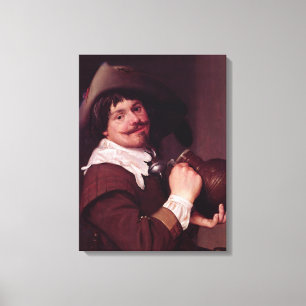 Man with a Jug Canvas Print