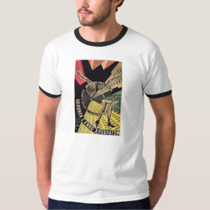 Man With A Movie Camera 1929 colour movie poster T-Shirt