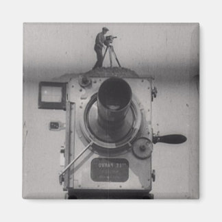 Man with a Movie Camera (1st Shot) Magnet