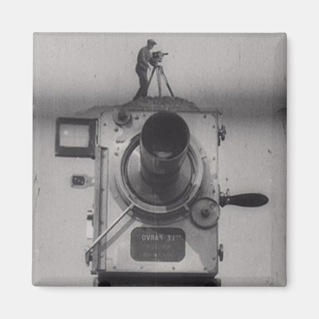 Man with a Movie Camera (1st Shot) Magnet (Front)