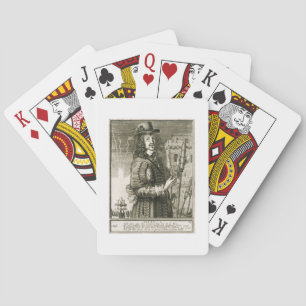 Man with firework rocket, from the 'Recueil de fig Playing Cards