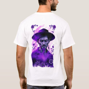 Man with Flowers:A Symbol of Strength and Elegance T-Shirt