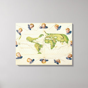 Man with Pipe, 1892-96 (oil on canvas) Canvas Print