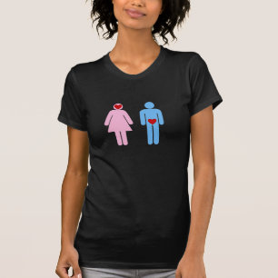 Man Woman Love Humour Tshirt