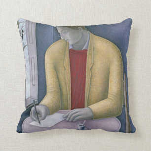Man Writing 2004 Cushion