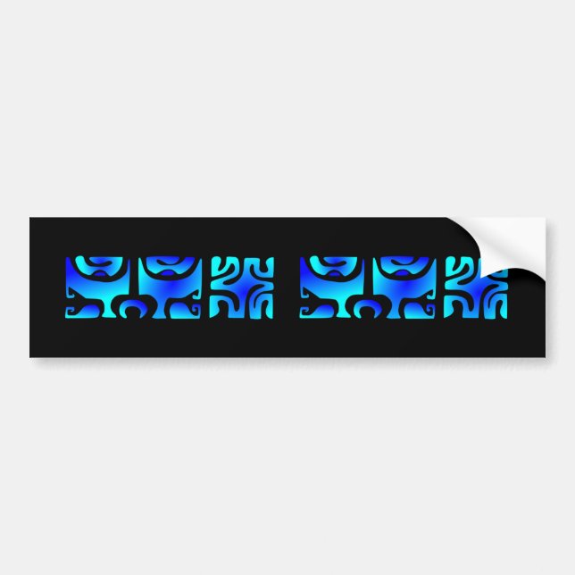 MANA - Blue Lagoon Bumper Sticker (Front)