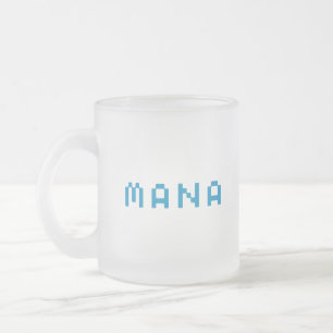 Mana Frosted Glass Coffee Mug