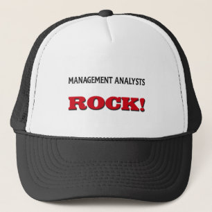 Management Analysts Rock Trucker Hat