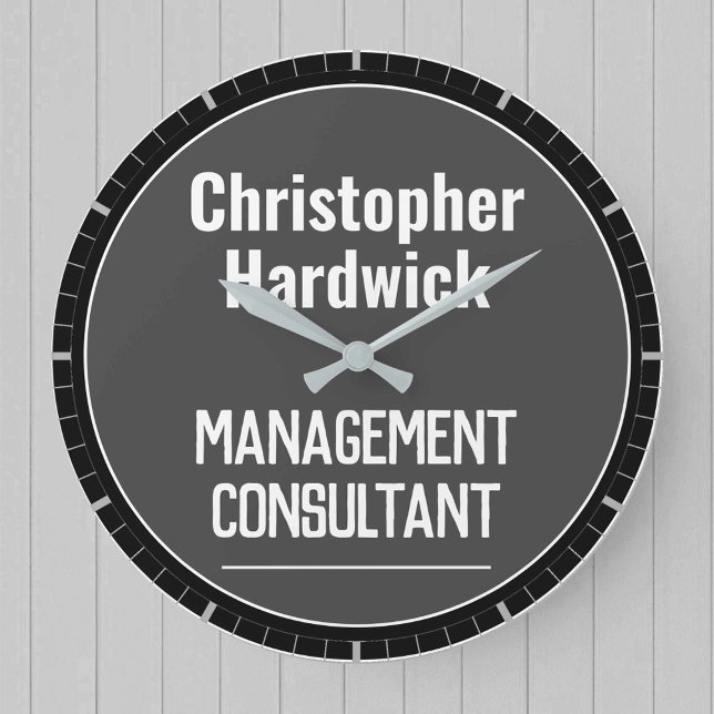 Management Consultant Office Wall Clock (Creator Uploaded)