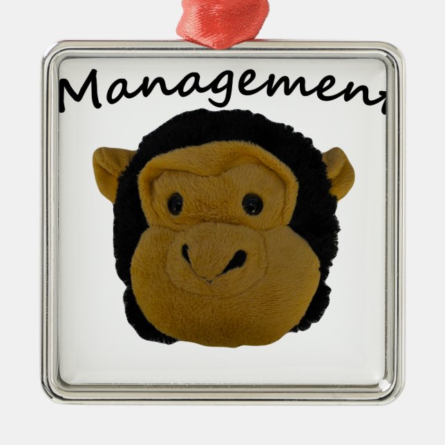 Management Metal Tree Decoration (Front)
