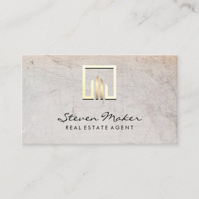 Management | Real Estate Agent Business Card (Front)