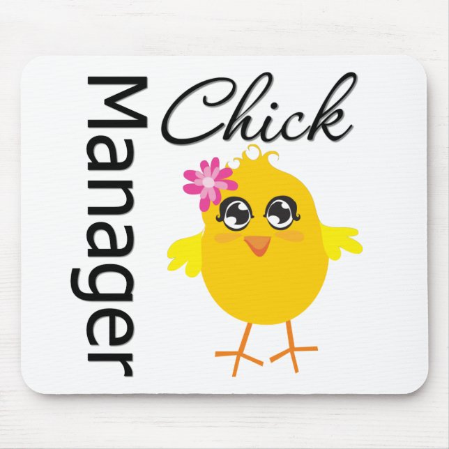 Manager Chick Mouse Mat (Front)