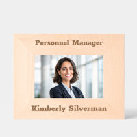 Manager Full Name Modern Job Title Rustic Script