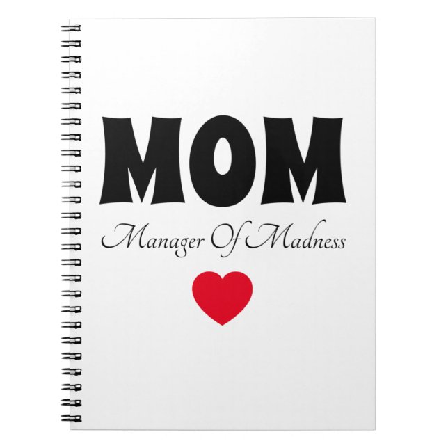 Manager Mum Notebook (Front)