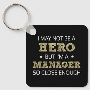 Manager Novelty Key Ring