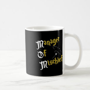 Manager Of Mischief Magical Mum Mischief Manager M Coffee Mug