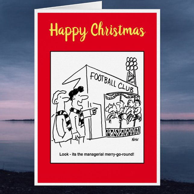 Managerial Merry-Go-Round Football Cartoon (Creator Uploaded)