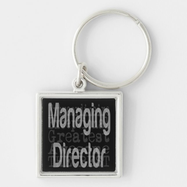 Managing Director Extraordinaire Key Ring (Front)