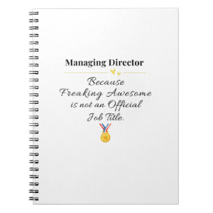 Managing Director Notebook